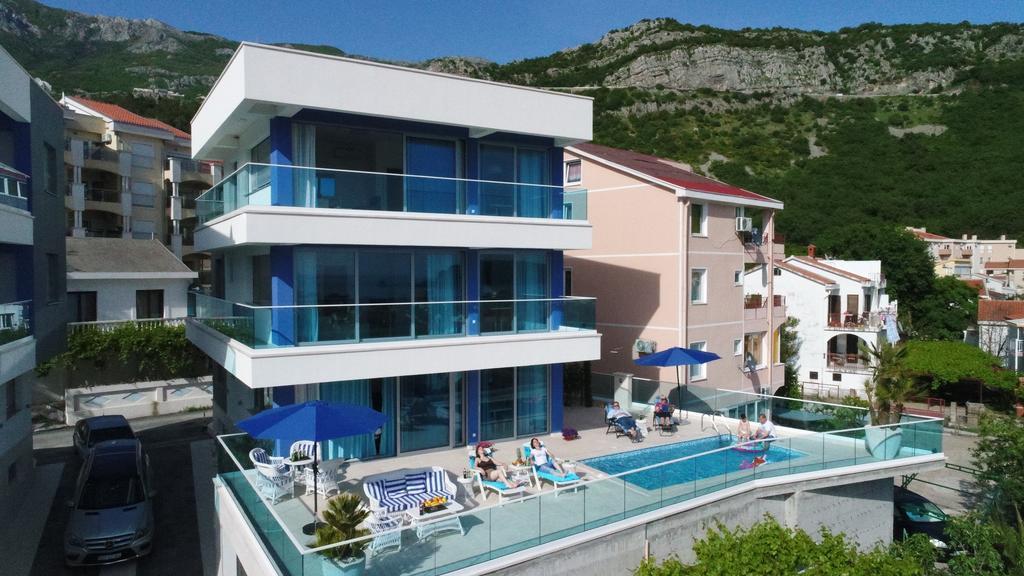 Villa Blue Panorama Будва Экстерьер фото